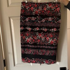 Floral skirt